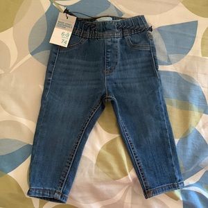 Brand new with tags never worn primark 6/9 months baby jeans